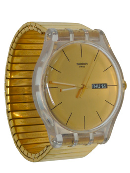 Zegarek damski SWATCH SWISS SUOK702B na bransolecie