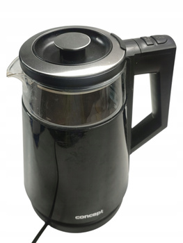 Czajnik elektryczny Concept RK4170 1700 W 1.7 L Czarny