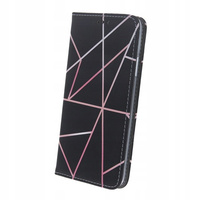 Etui	z klapką do Samsung Galaxy S21 FE 5G Smart Trendy Linear czarne