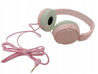 Słuchawki przewodowe nauszne Sony MDR-ZX110 Różowe