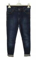 Spodnie jeans damskie GRAWIK 31 Granatowe