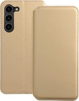 Etui z klapką do Samsung Galaxy S24 Plus Dual Pocket złote