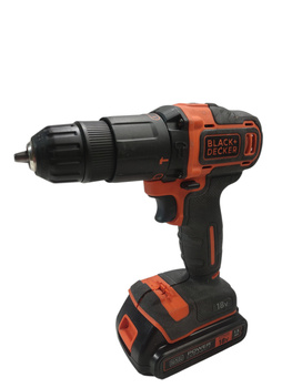 Wkrętarka udarowa akumulatorowa Black&Decker BCD700S2S 18V 1,5 Ah 10mm 1400