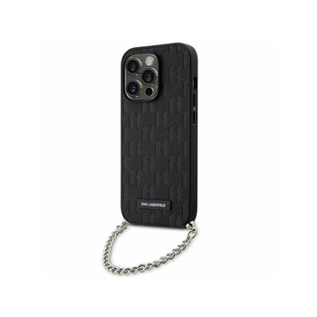 Etui Karl Lagerfeld Saffiano Monogram Chain iPhone 14 Pro Max 6,7"