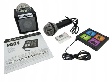 GŁOŚNIK + MIKROFON KARAOKE iDance Cube Sing 200