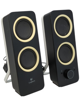 Głośniki Logitech Z200 S-00135 stereo 2.0 10W czarne bass jack 3,5 mm