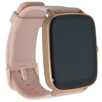 Smartwatch zegarek damski IDW28 Złoto-Różowy