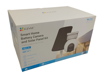 Kamera EZVIZ HB8 Zewnętrzna, Wi-Fi, Kamera obrotowa + Panel solarny