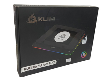 Podkładka chłodząca pod laptopa KLIM TurboFrost MAX 15,6-17" KLIM  Max RGB
