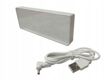Cyfrowy lustrzany budzik LED Setty