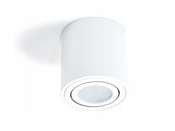 OPRAWA SUFITOWA NATYNKOWA OKRĄGŁA-RUCHOMA KOLORENO CUBO GU10 BIAŁA