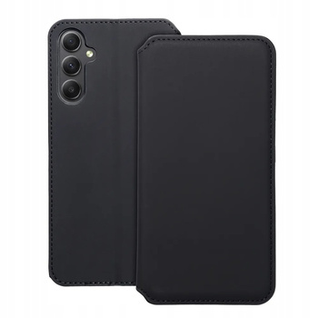 Etui z klapką do Samsung Galaxy S24 Plus Dual Pocket Book czarne