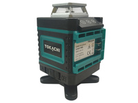 Laser krzyżowy Tokachi LineX PRO 45 m 16 linii statyw okulary etui