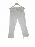 7 For All Mankind Damskie Jeansy Białe 27