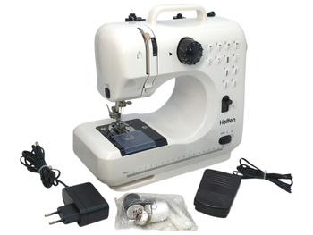 Mini Maszyna do szycia Hoffen UFR-705 Biały