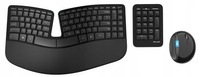 Zestaw Klawiatura + Mysz MICROSOFT Sculpt Ergonomic Desktop Czarny AZERTY