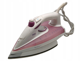 Żelazko parowe Braun TexStyle 7 TS715 2300W Różowe