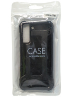 Futerał ARMOR do Samsung Galaxy S21 FE czarny pancerne etui