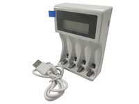 Ładowarka do baterii Akumulatorków 4xAA/AAA Bonai LCD MY-C002 R11