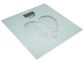 WAGA ŁAZIENKOWA SZKLANA DOKŁADNA ELEKTRONICZNA PRECYZYJNA LCD SLIM 150 KG