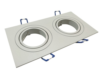 Oczko oprawa podwójna GU10 / MR16 LED SPOT LIGHT FITTING 155X75MM AIGOSTAR