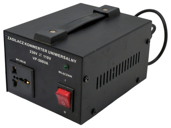 Konwerter napięcia Volt Polska VP-500VA 230V/110V 500VA