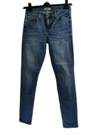 Spodnie damskie jeans SLIM 7 FOR ALL MANKIND ROZ.29 Niebieskie