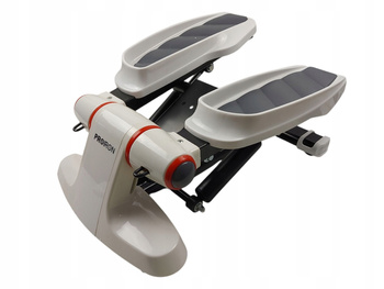 Stepper skrętny PROIRON z wyświetlaczem i taśmami oporu do ćwiczeń w domu