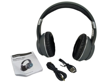 Słuchawki nauszne Defender B571 czarne bezprzewodowe Bluetooth 5.0