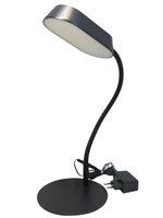 Lampka biurkowa LED 10W 730lm Panan Disk Metal CCT BK czarna OSRAM