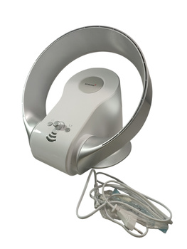 Wentylator stołowy Korona 81008 bez łopatek biały/srebrny