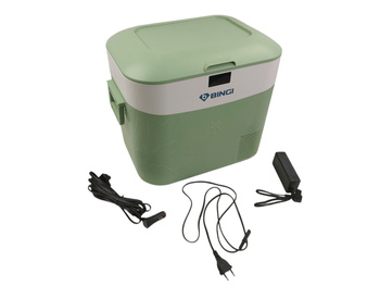 Przenośna elektryczna lodówka 22 L 12V/24V BINGI HC-22P2 Zielona