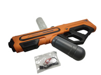 Elefun Elektryczny pistolet na wodę duży 350ml pomarańczowy