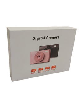 Aparat cyfrowy dla dzieci 64GB - 48MP, 2K wideo, 16x zoom kompaktowy