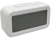 Zegarek cyfrowy z budzikiem Alarm Clock 73456 Biały