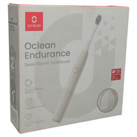 Szczoteczka soniczna Oclean Endurance Biała 72000 ruchów 2 tryby 30 dni