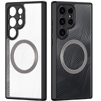 Etui Dux Ducis Aimo Mag do Samsung Galaxy S24 Ultra czarne MagSafe