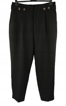 SPODNIE DAMSKIE RESERVED ROZMIAR XL CZARNE