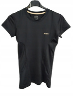 T-SHIRT DAMSKI REEBOK ROZMIAR XS CZARNY