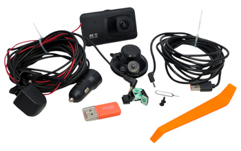 Kamera samochodowa K20S Pro 4K przód tył WiFi GPS