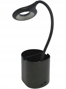 Lampka stołowa akumulatorowa z pojemnikiem SMUKEE 240296-B-W
