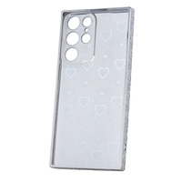 Etui Plecki do Samsung Galaxy s22 Ultra srebny Blink