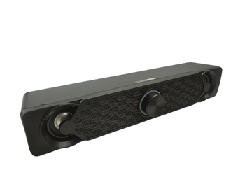 Głośnik z efektami świetlnymi USB dźwięk 3D Smalody Soundbar 10W czarny