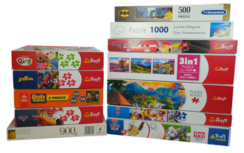 Puzzle Box 12 sztuk Mix Tytułów Motywów