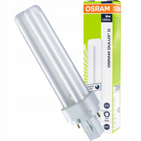 Świetlówka kompaktowa DULUX D G24D-2 18W 4000K 1200lm 10 Sztuk