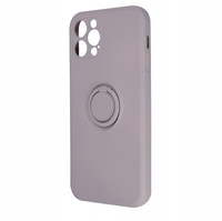 Etui Plecki do Apple Iphone 13 szare Case do Iphone 13 z uchwytem na palec