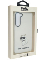 Oryginalne etui Plecki do Samsung Galaxy s23+ CASE KARL LAGERFELD biały