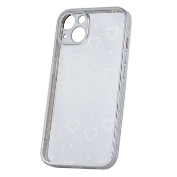 Etui Blink 2in1 do Apple iPhone 13 6,1" srebrne TPU/PC