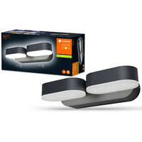 Lampa Elewacyjna LED Ścienna Kinkiet Ogrodowy Ruchomy 13W 3000K LEDVANCE