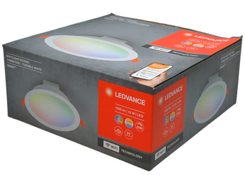 Panel LED Podtynkowy Oprawa Sufitowa Okrągła SPOT 12W RGB 17cm SMART+ WIFI